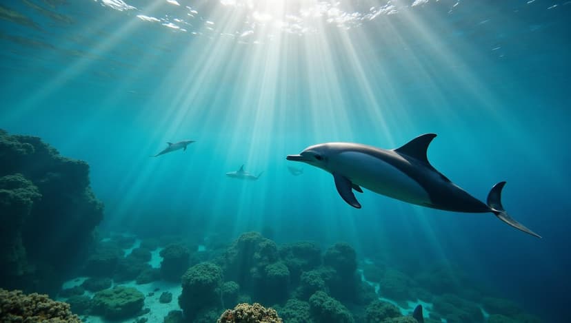 Dauphins à Sataya