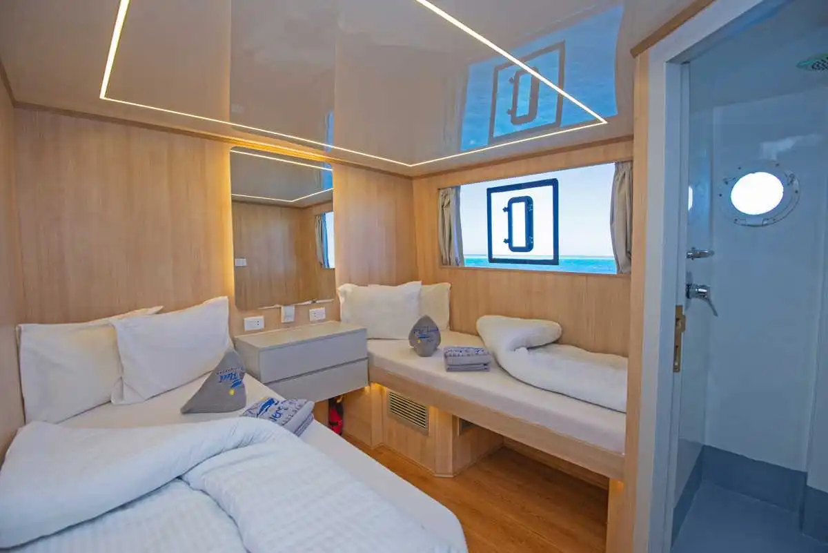 Luxe Cabins (Upper Deck)
